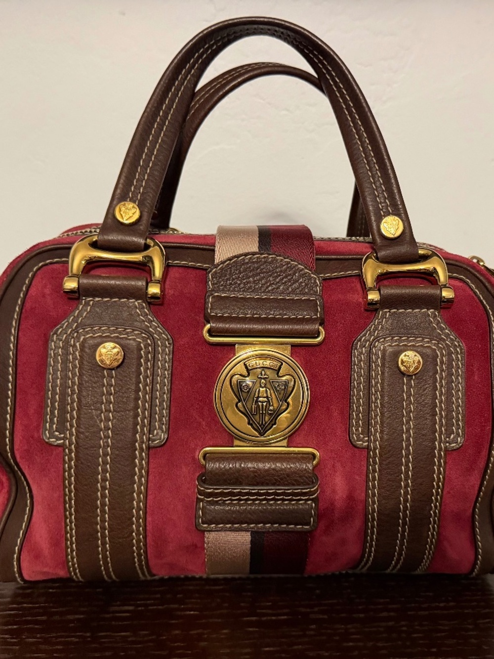 Gucci Aviatrix Medium Boston Bag